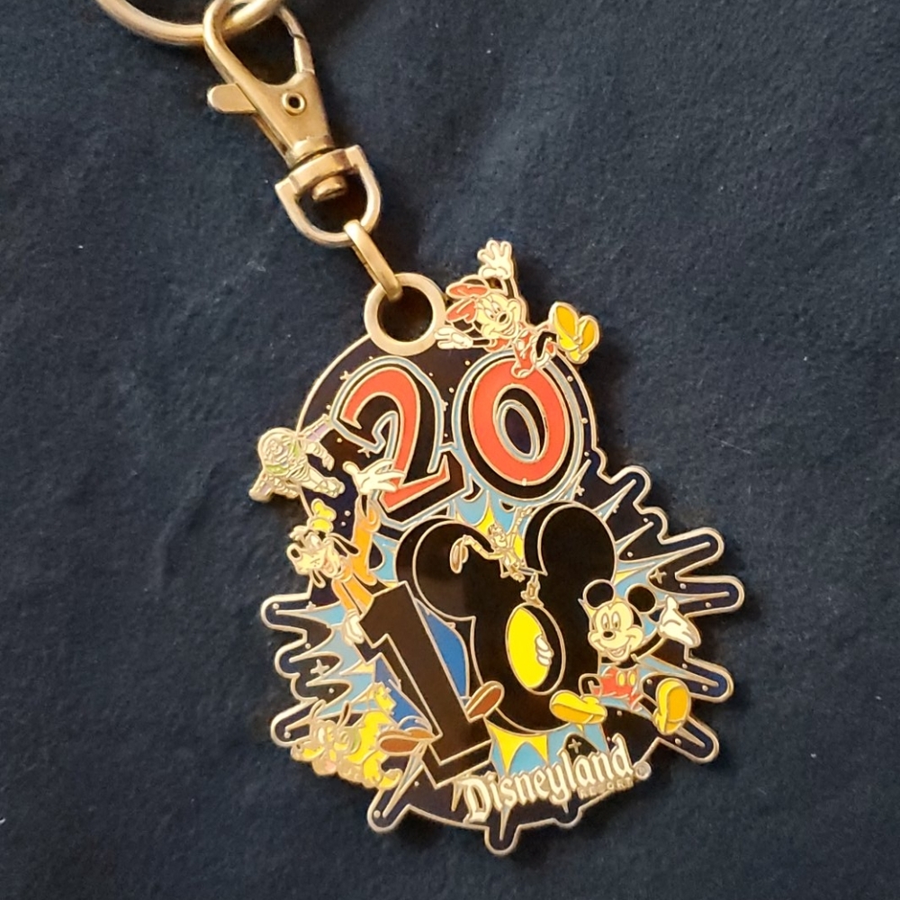 2010 DISNEYLAND KEYCHAIN